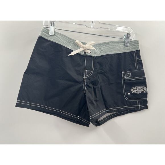 San Antonio Spurs Women’s Board Shorts Unlined Size Small 4” Inseam NWOT - Picture 1 of 6